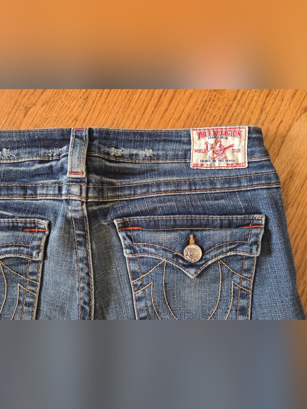Vintage Women's True Religion Billy Jeans Size 32 - Picture 13 of 13